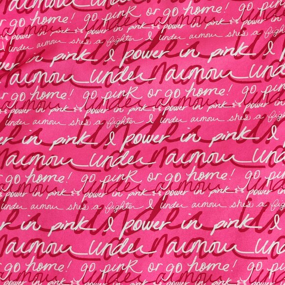 Under Armour Hoodie women's size M semi fitted pink colour with graphic design - Picture 8 of 11